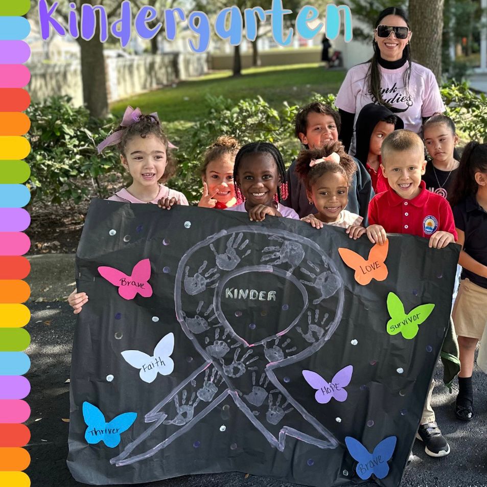 Students at Growing Together Academy in Orlando, Florida